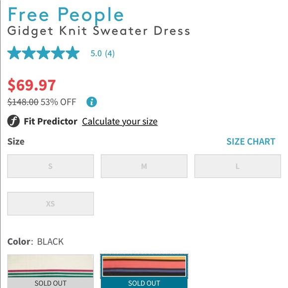 Free People Gidget Sweater Dress - Picture 8 of 8